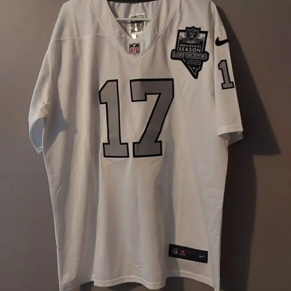 NWT Las Vegas Raiders INAUGURAL 2020 SEASON Davante‎ Adams Nike White Jersey